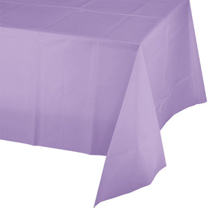 Luscious Lavender Tablecover Plastic 54" X 108" by Creative Converting