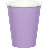 Luscious Lavender Hot/Cold Paper Paper Cups 9 Oz., 24 ct by Creative Converting