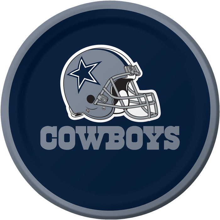 Dallas Cowboys Dessert Plates, 8 ct by Creative Converting