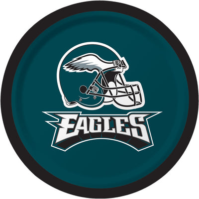 Philadelphia Eagles Dessert Plates, 8 ct by Creative Converting