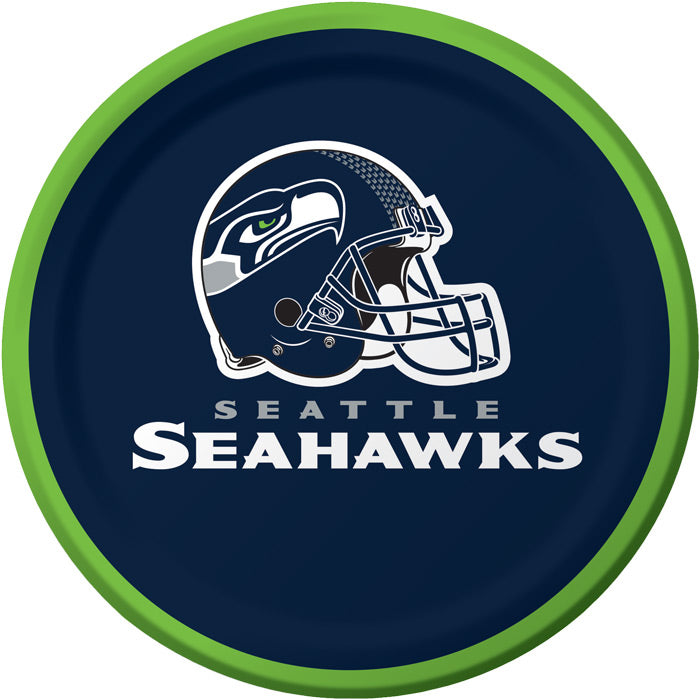 Seattle Seahawks Dessert Plates, 8 ct by Creative Converting