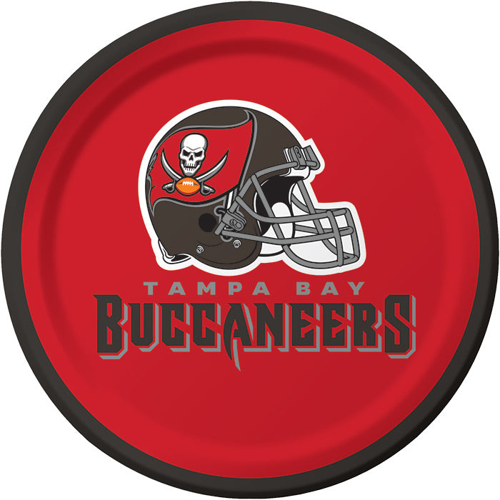 Tampa Bay Buccaneers Dessert Plates, 8 ct by Creative Converting