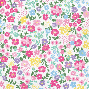 Floral Tea Party Luncheon Napkin, 2 Sided, 16 ct Party Supplies
