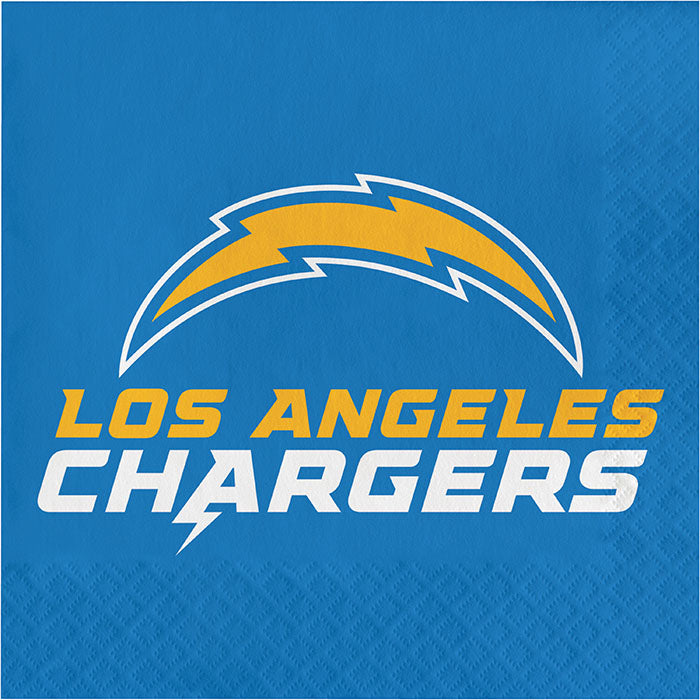 Los Angeles Chargers Luncheon Napkin 16ct by Creative Converting